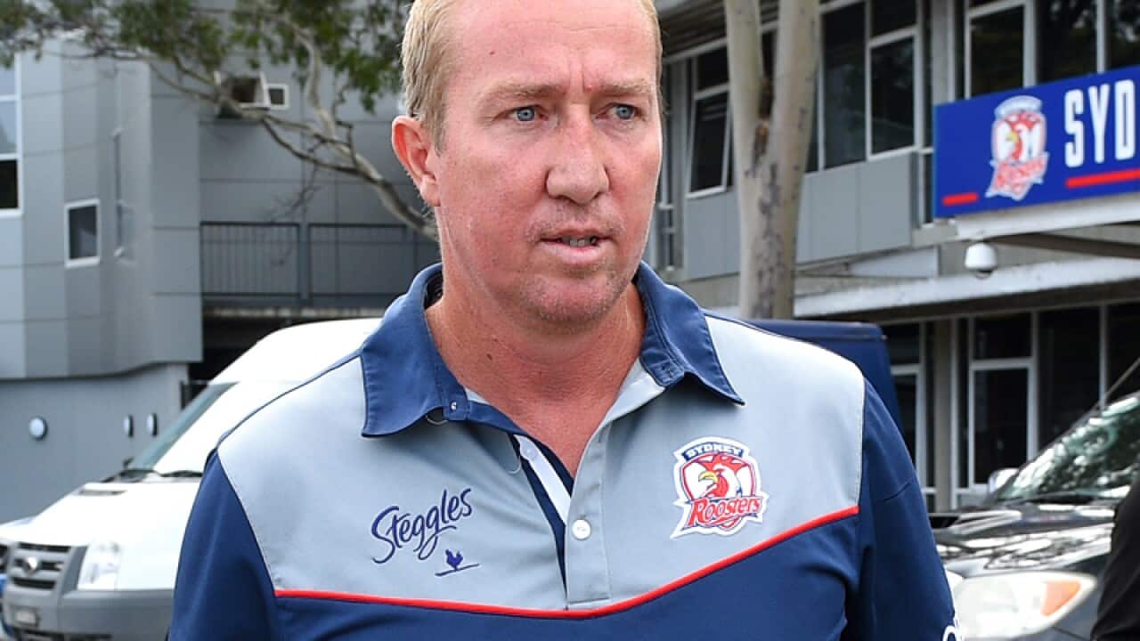 Sydney Roosters NRL coach Trent Robinson