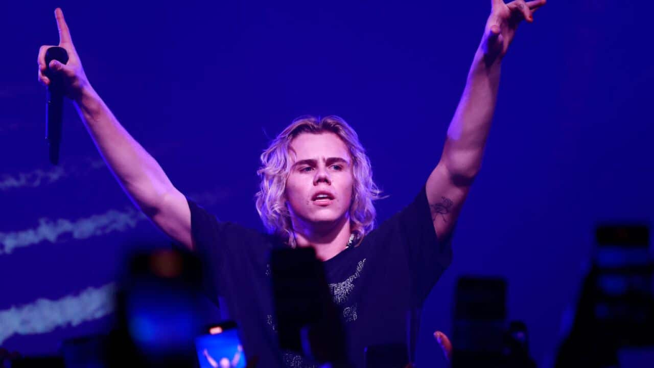 The Kid LAROI Performs At Lodge Room In Los Angeles, CA