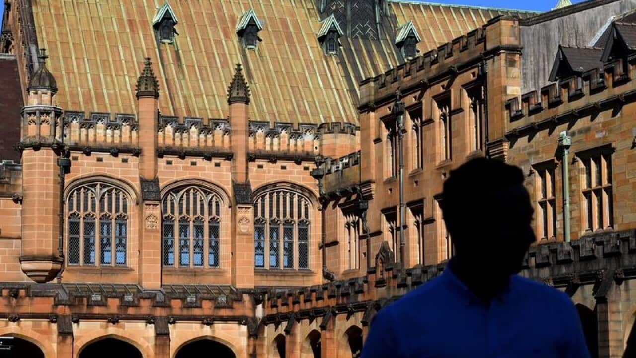 The Sydney University quadrangle.