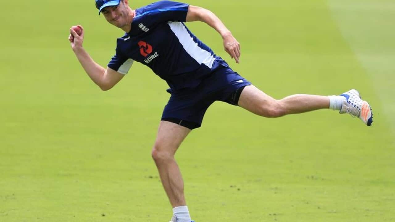 England debutant Toby Roland-Jones
