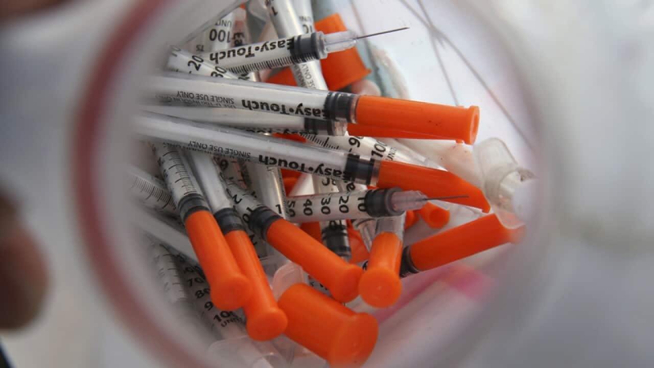 Used needles