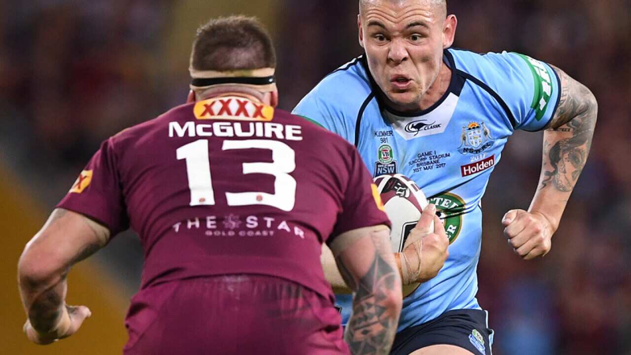 David Klemmer of the NSW Blues