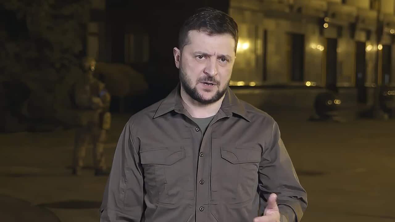 Ukraine leader Volodymyr Zelenskyy