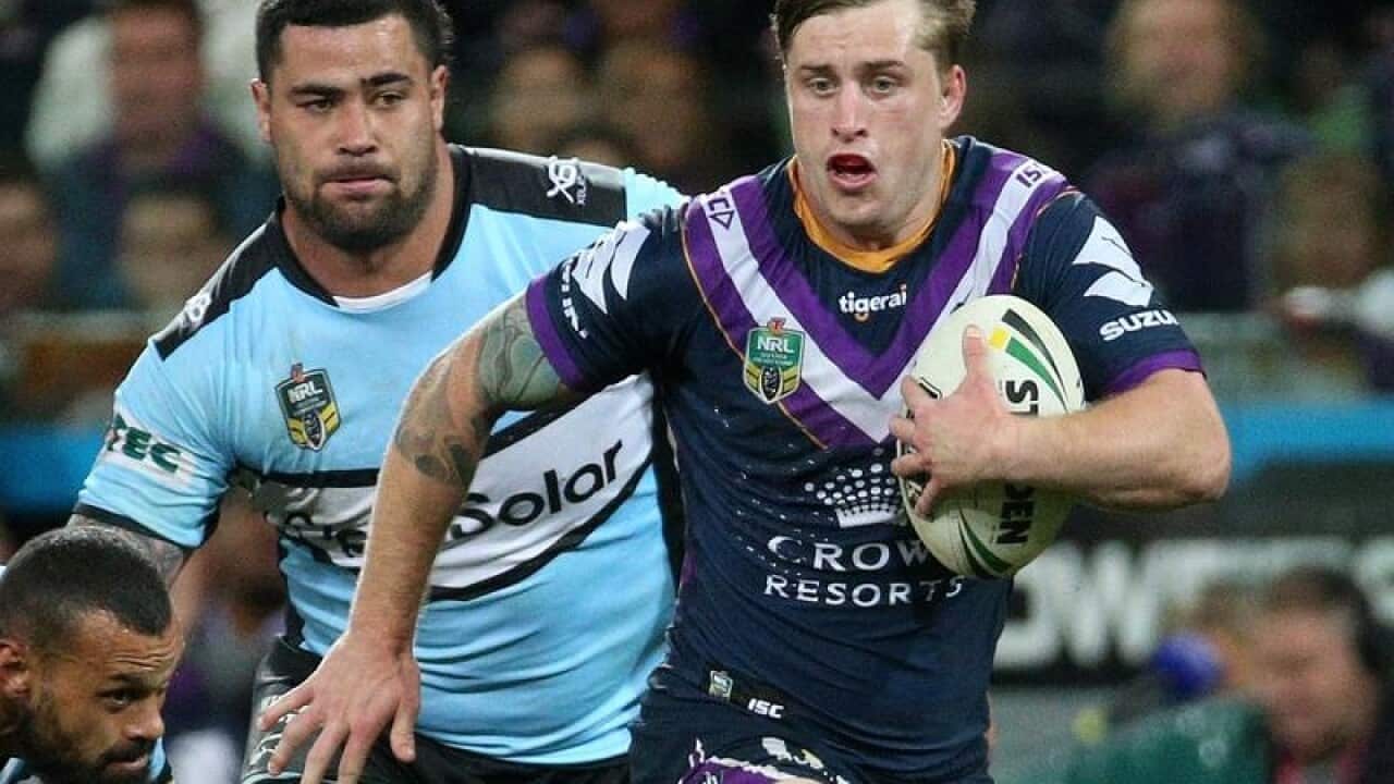 Cameron Munster of the Melbourne Storm