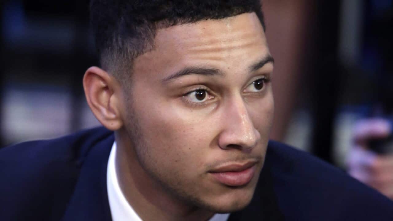 Australian basketball player Ben Simmons