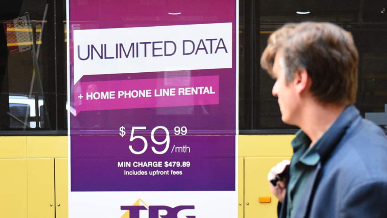 A TPG Telecom advertisement
