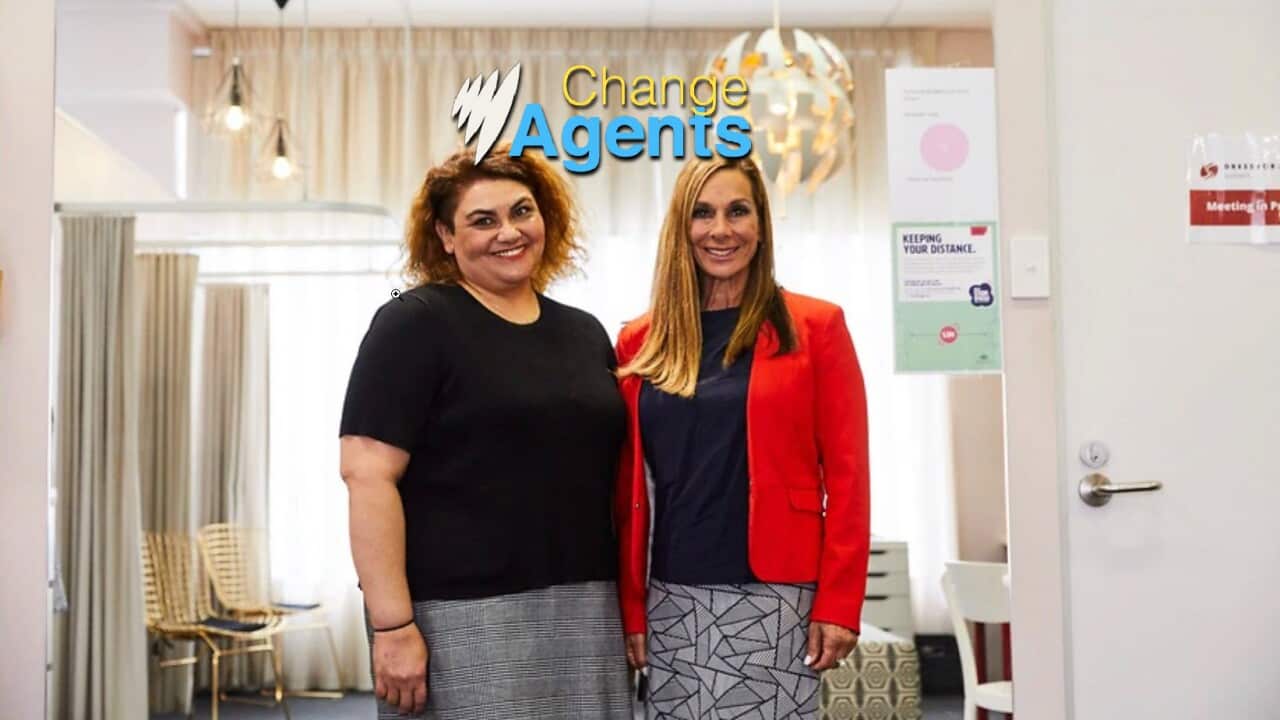 Juanita and Eleni from Dress for Success