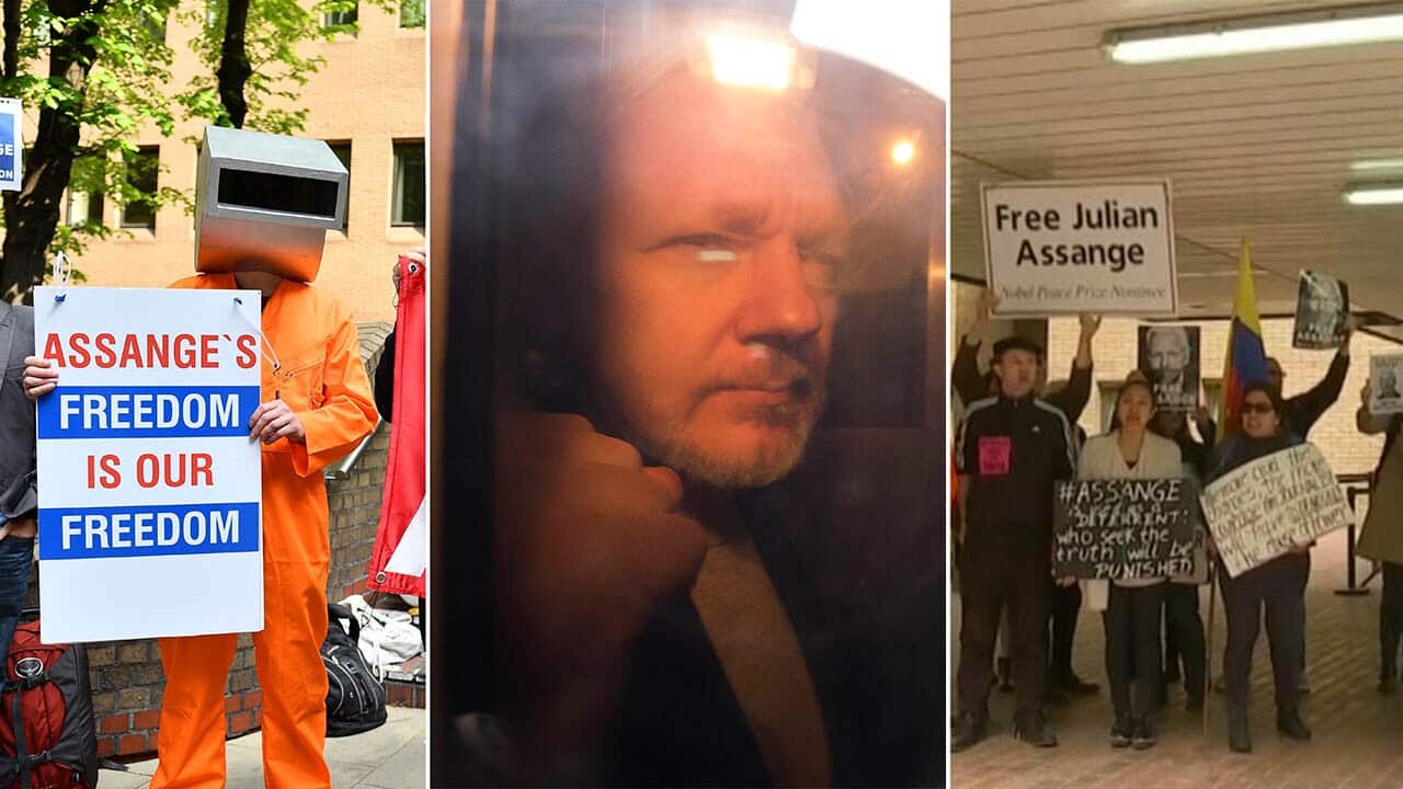 WikiLeaks founder Julian Assange has received a 50-week sentence for breaching a British court order seven years ago.