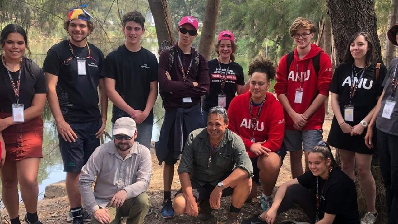 Participants in the summer school program