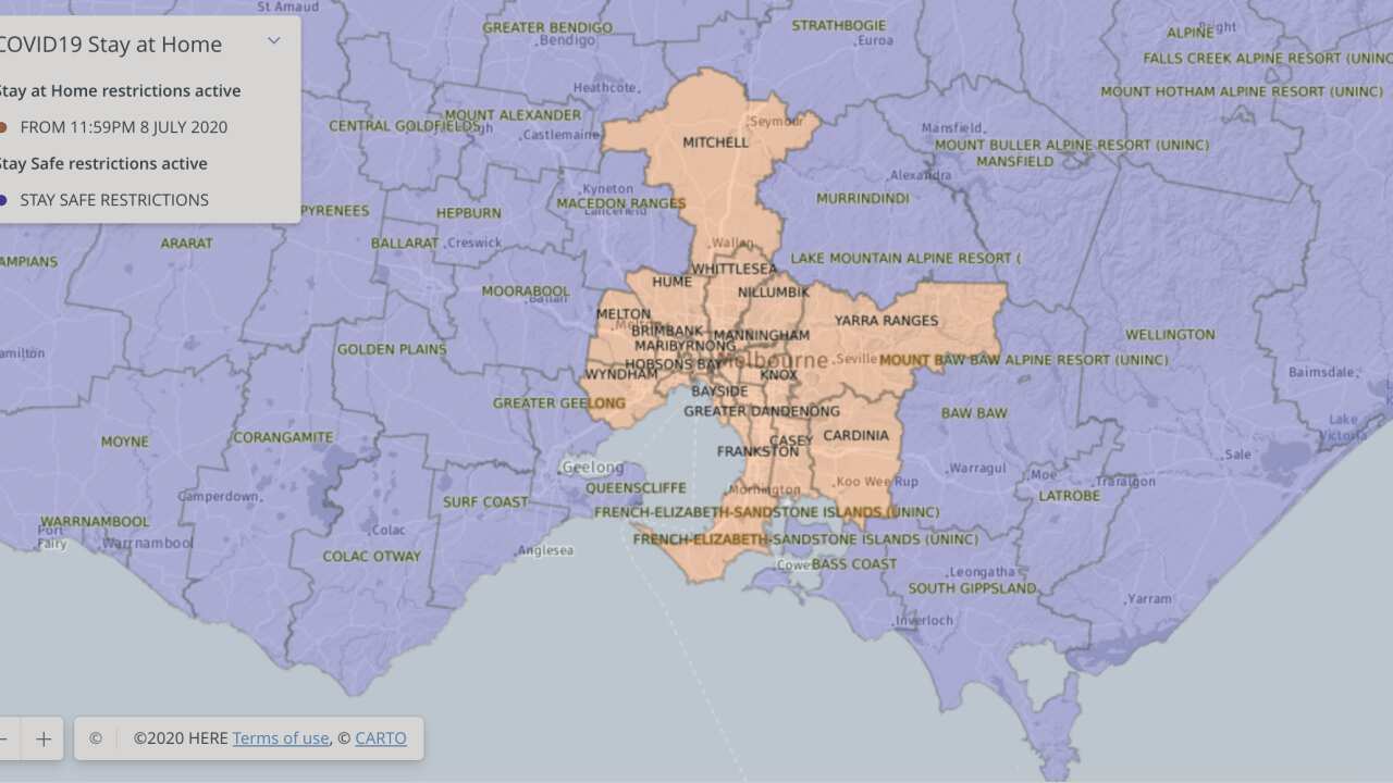 Restrictions in Victoria
