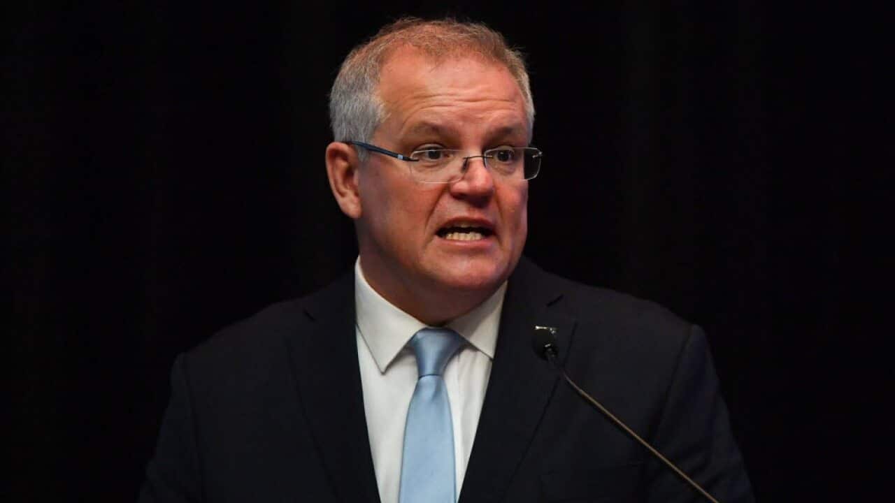 Prime Minister Scott Morrison at Parliament House in Canberra, Monday, March 2, 2020
