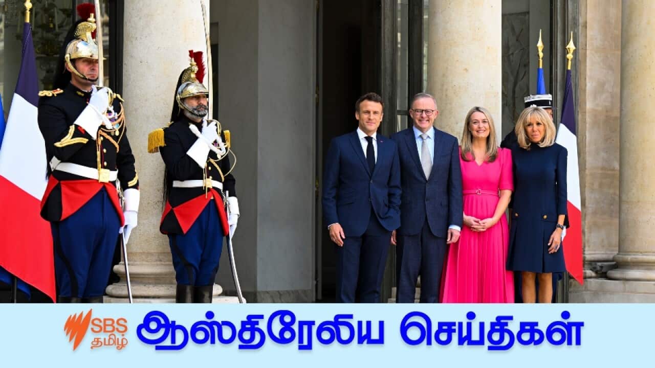 Antony Albanese and Emmanuel Macron