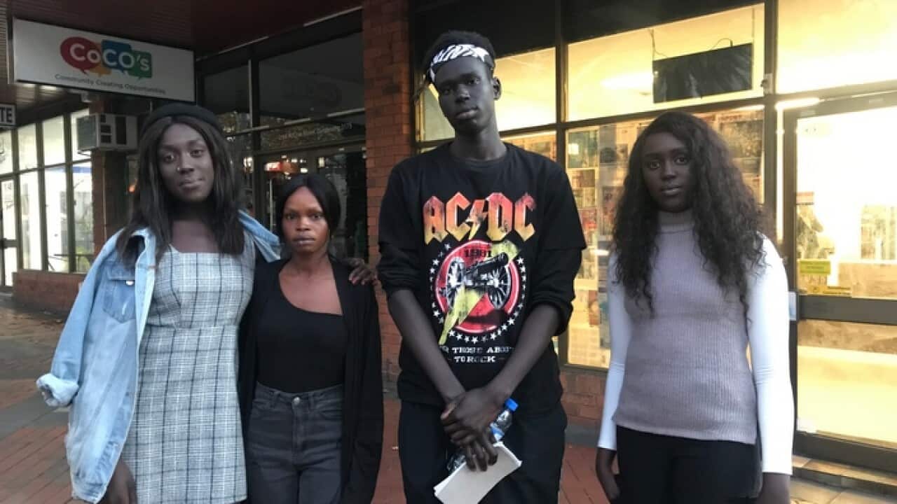 (L to R) Kush, Nikki, Titan and Jackie