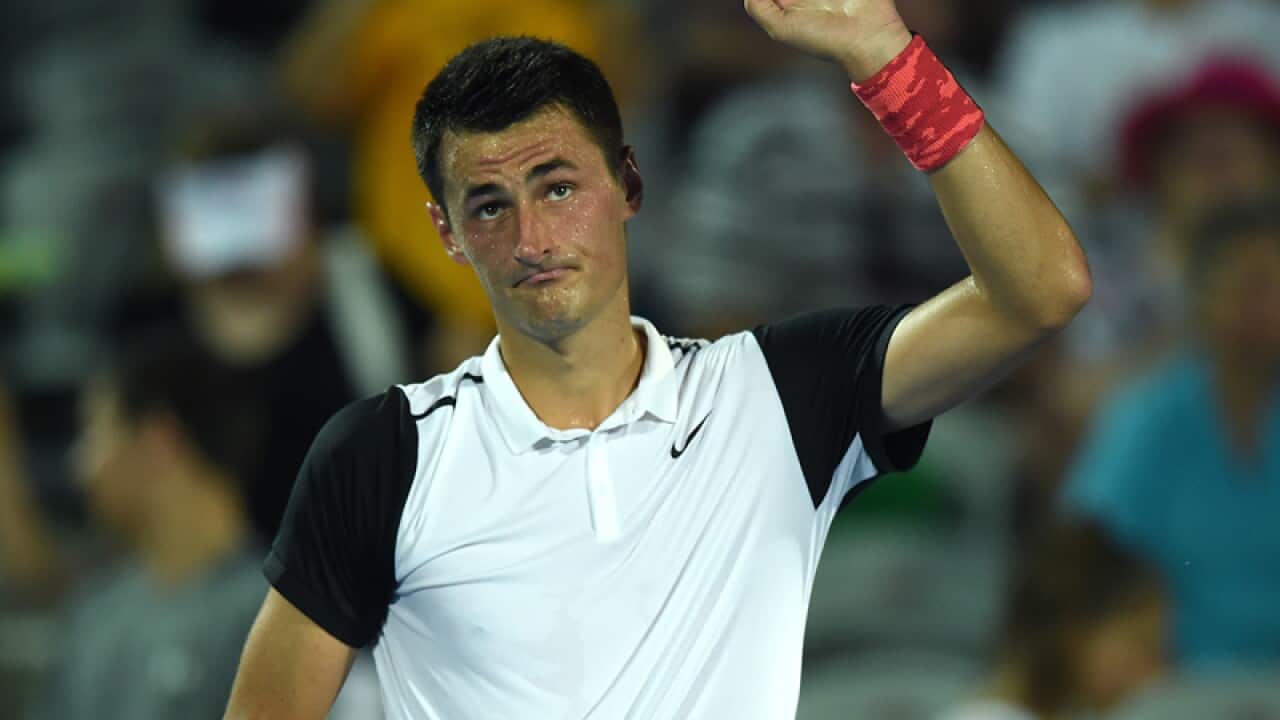 Bernard Tomic of Australia