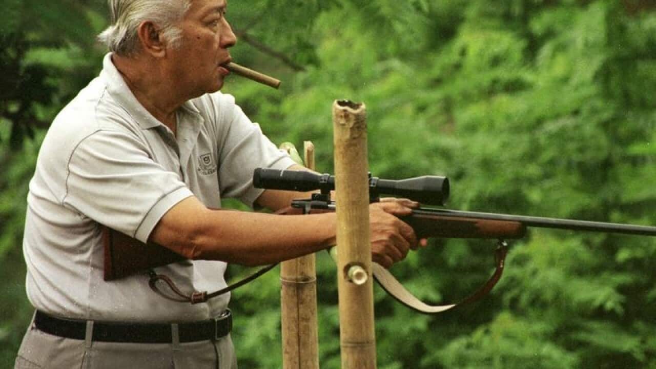 Former Indonesian President Suharto