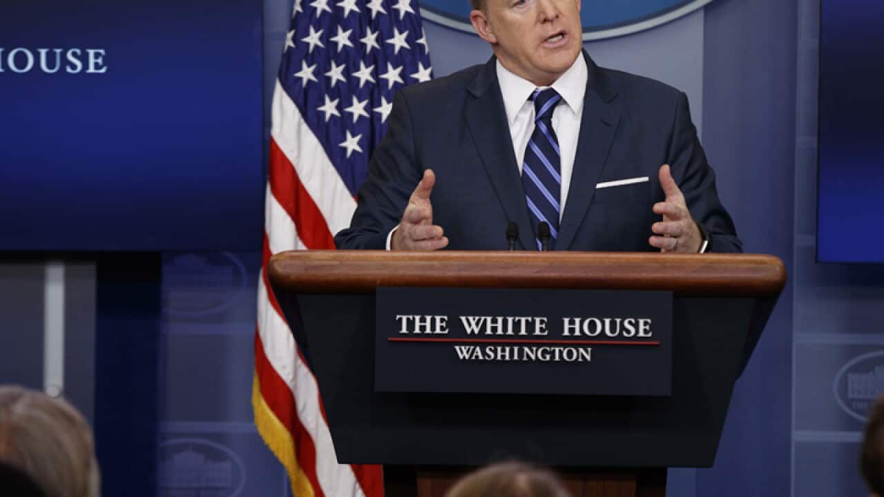 White House press secretary Sean Spicer