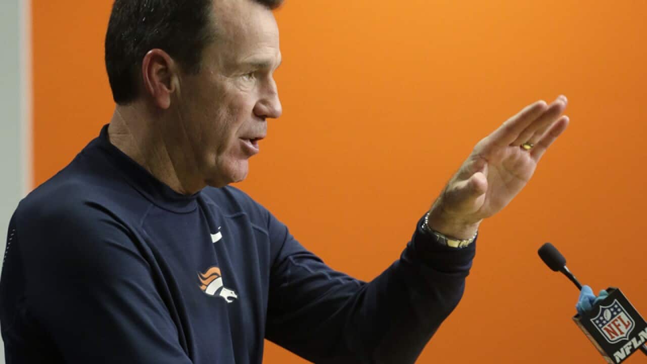 Denver Broncos coach Gary Kubiak