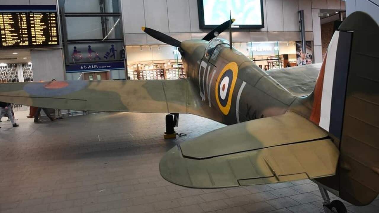 a Spitfire
