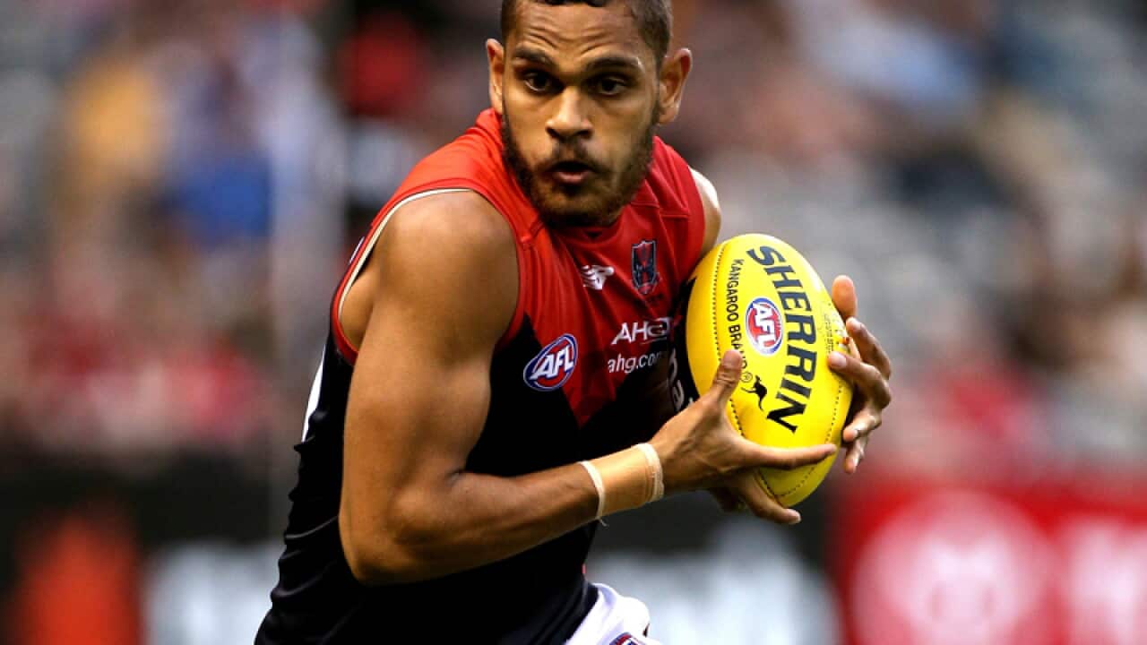 Dom Barry in action.