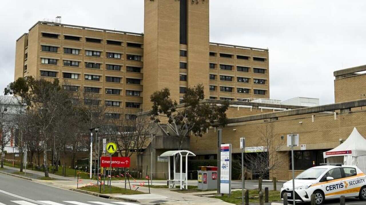 A file photo of Canberra Hospital