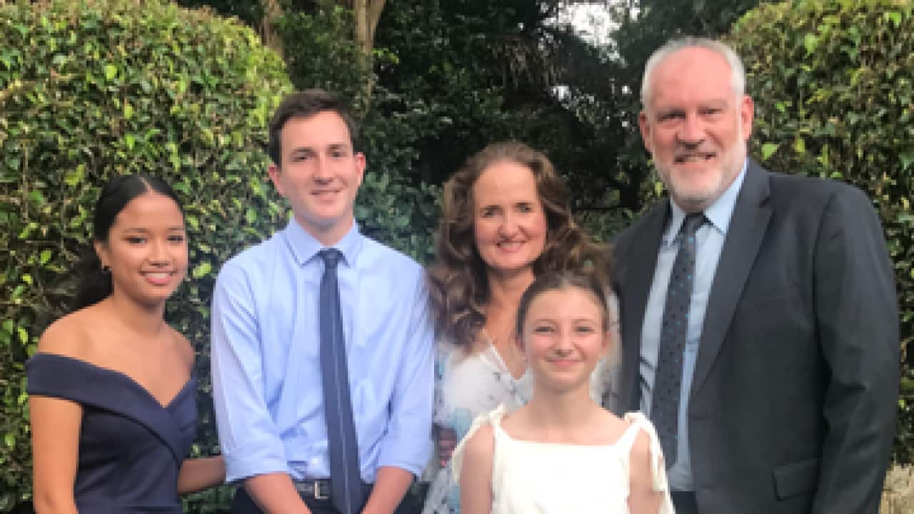 Irina Castellano Familienfoto