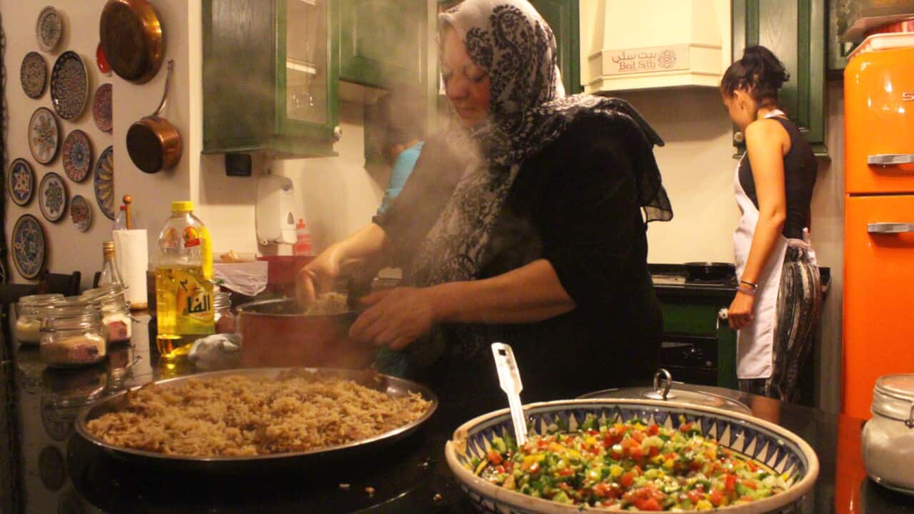 Beit Sitti cooking school in Amman.