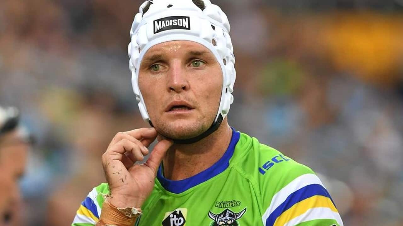 Canberra Raiders captain Jarrod Croker