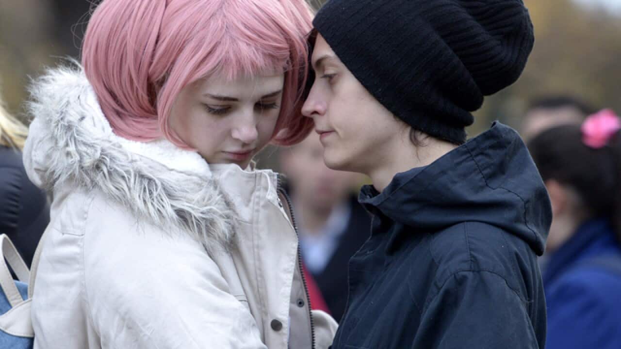 Supporters of Masa Vukotic gather at a Melbourne park
