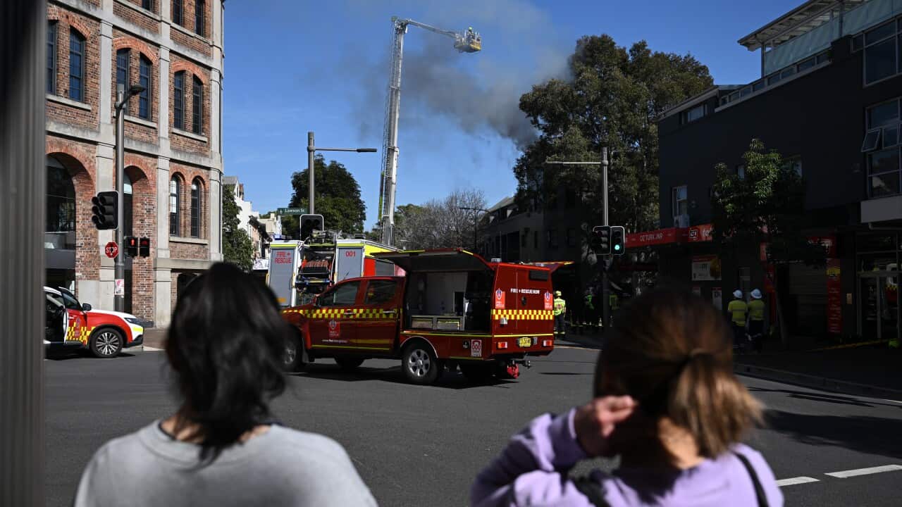 BUILDING FIRE SYDNEY