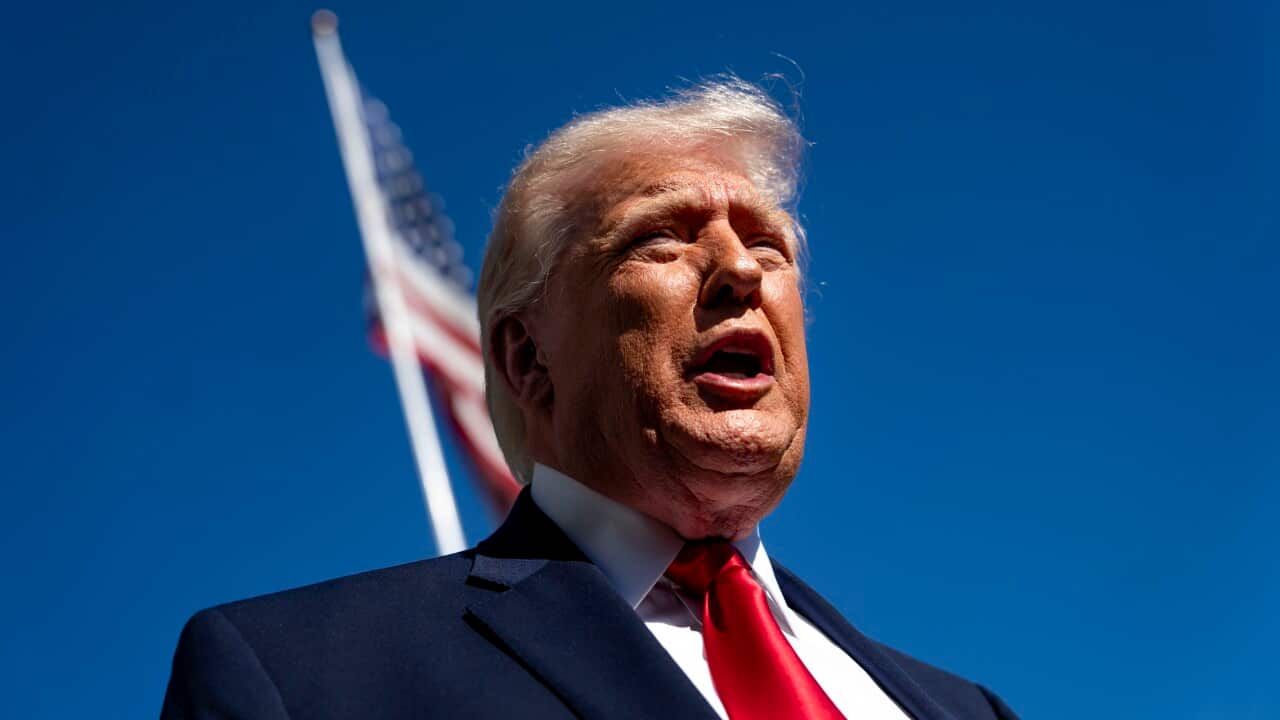 President Donald Trump Departs the White House for Miami, Florida