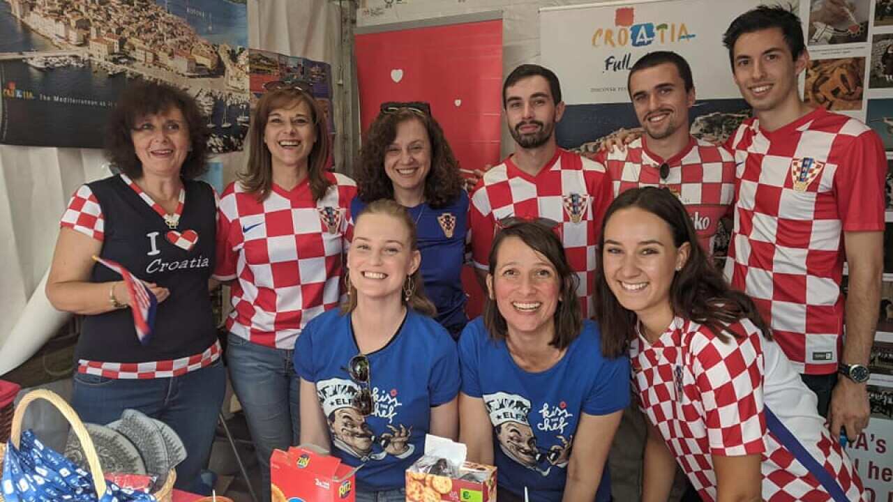 Croatian stall at Canberra Multicultural Festival 2020
