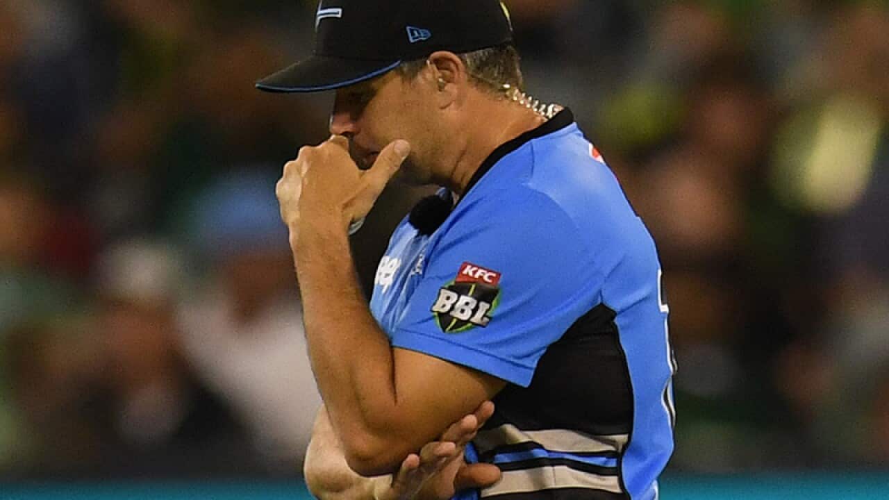Brad Hodge of the Strikers