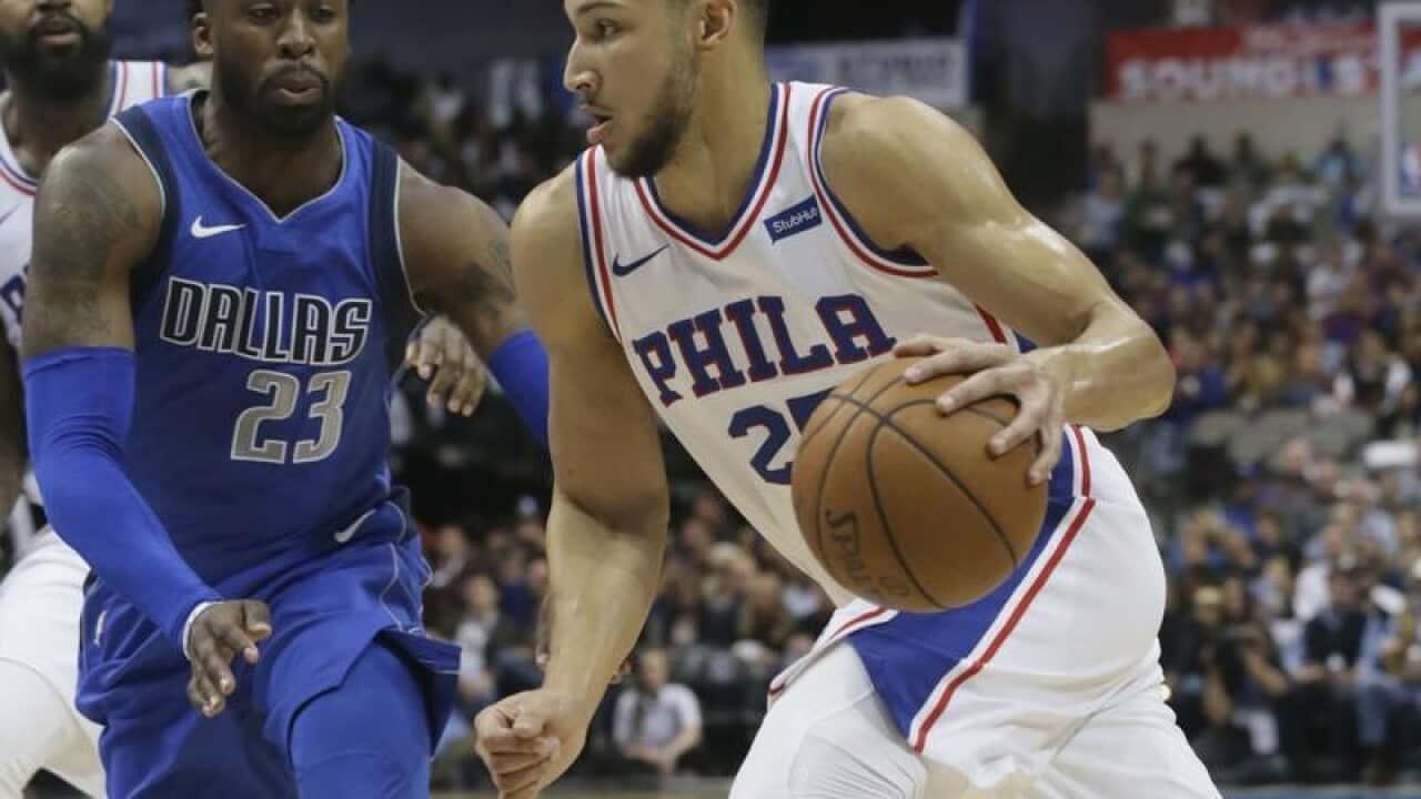 Philadelphia 76ers guard Ben Simmons