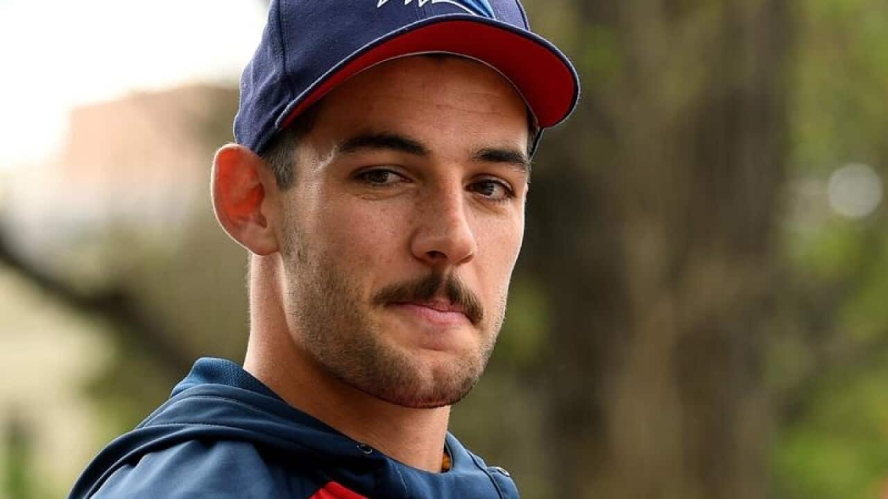 A file image of Adelaide Crows captain Taylor Walker