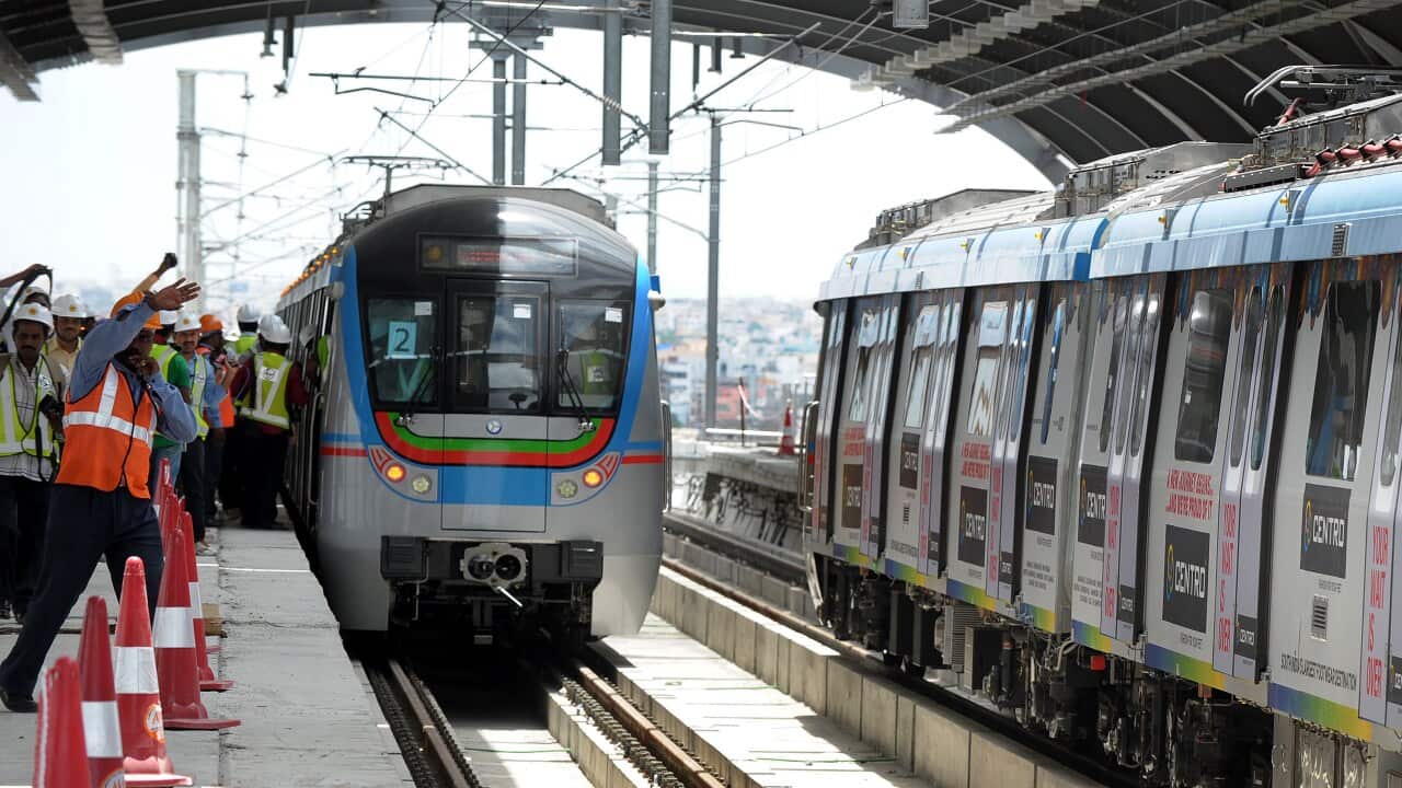 INDIA-ECONOMY-METRO
