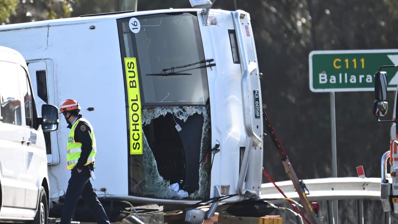 Acidente de ônibus em Victoria