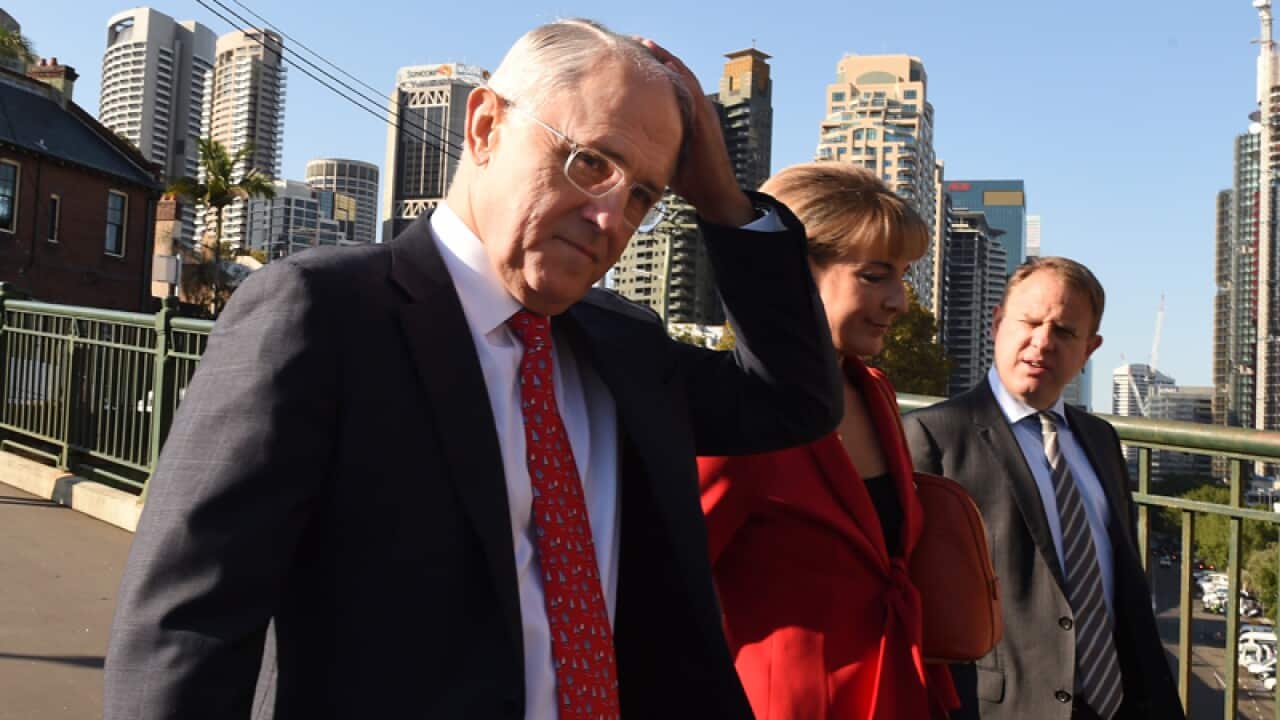 PM Malcolm Turnbull with Senator Michaelia Cash, Sydney
