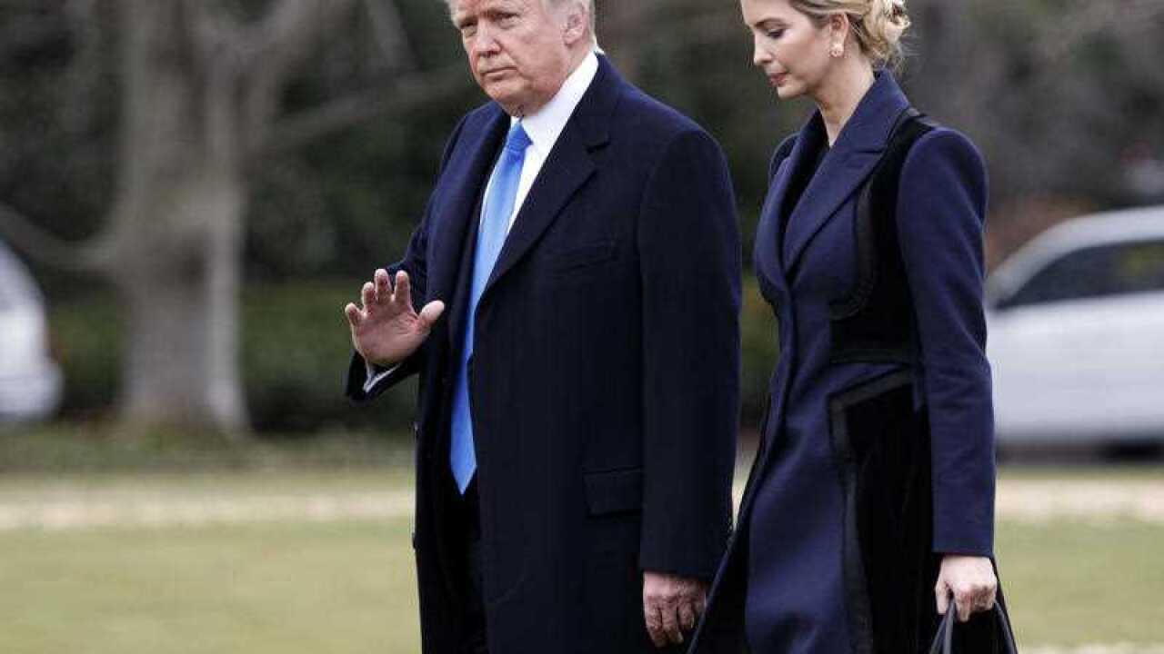 Donald and Ivanka Trump