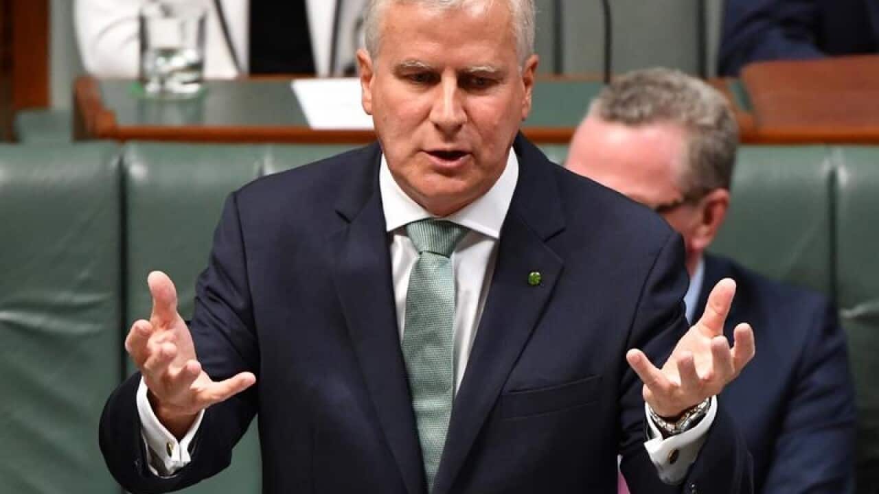 Deputy Prime Minister Michael McCormack during Question Time.