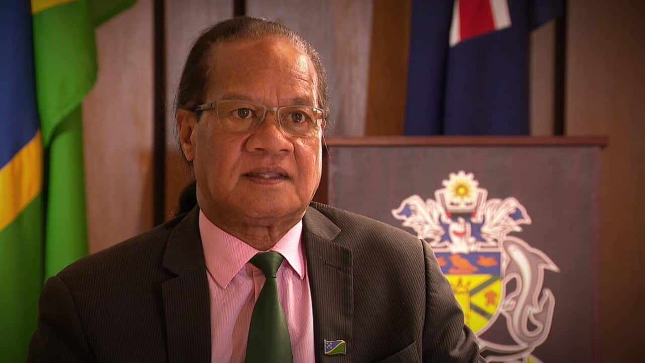 The Solomon Islands' High Commissioner to Australia, Robert Sisilo (SBS).jpg
