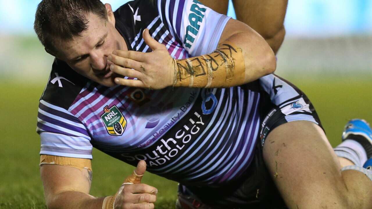 Paul Gallen of the Sharks