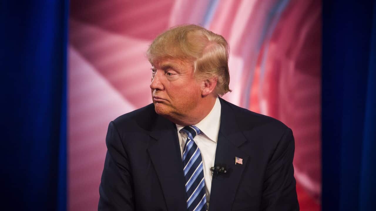 US Presidential Nominee Donald Trump