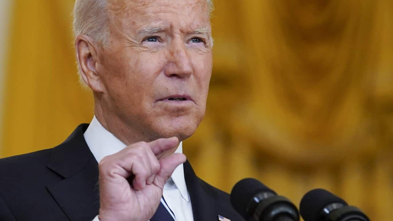US President Joe Biden says the Taliban must decide how it is seen by the rest of the world.