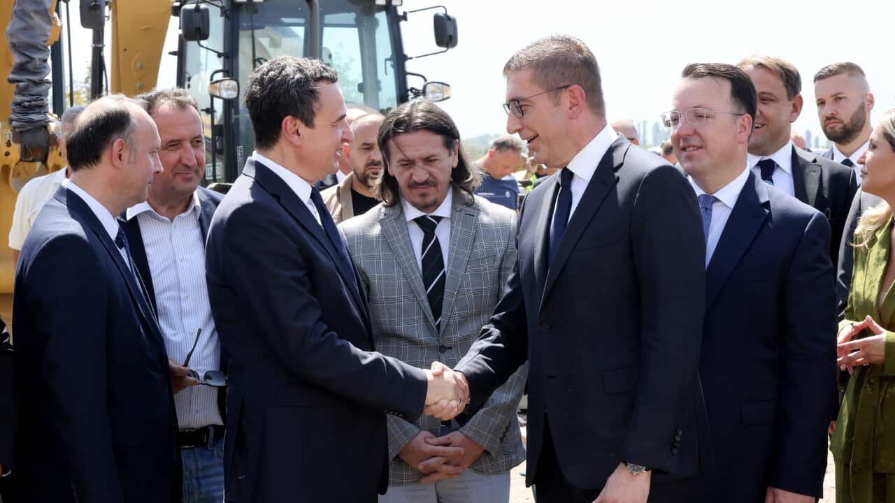 Kosovo Prime Minister Albin Kurti visits North Macedonia