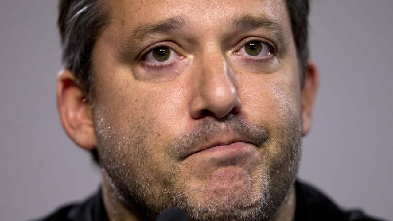 NASCAR auto racing driver Tony Stewart