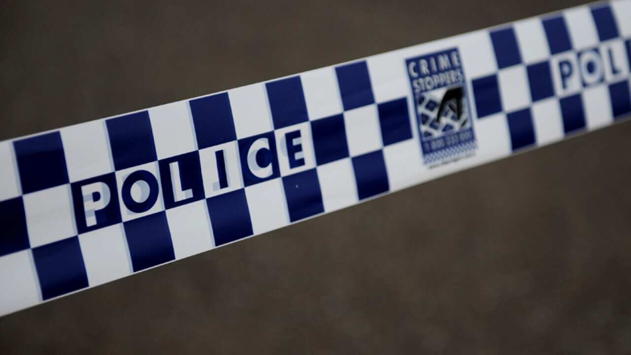 Police tape.