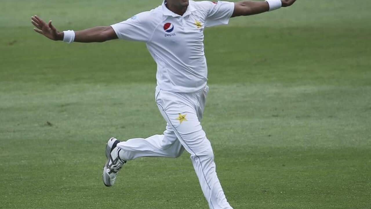 Pakistan bowler Mohammad Abbas