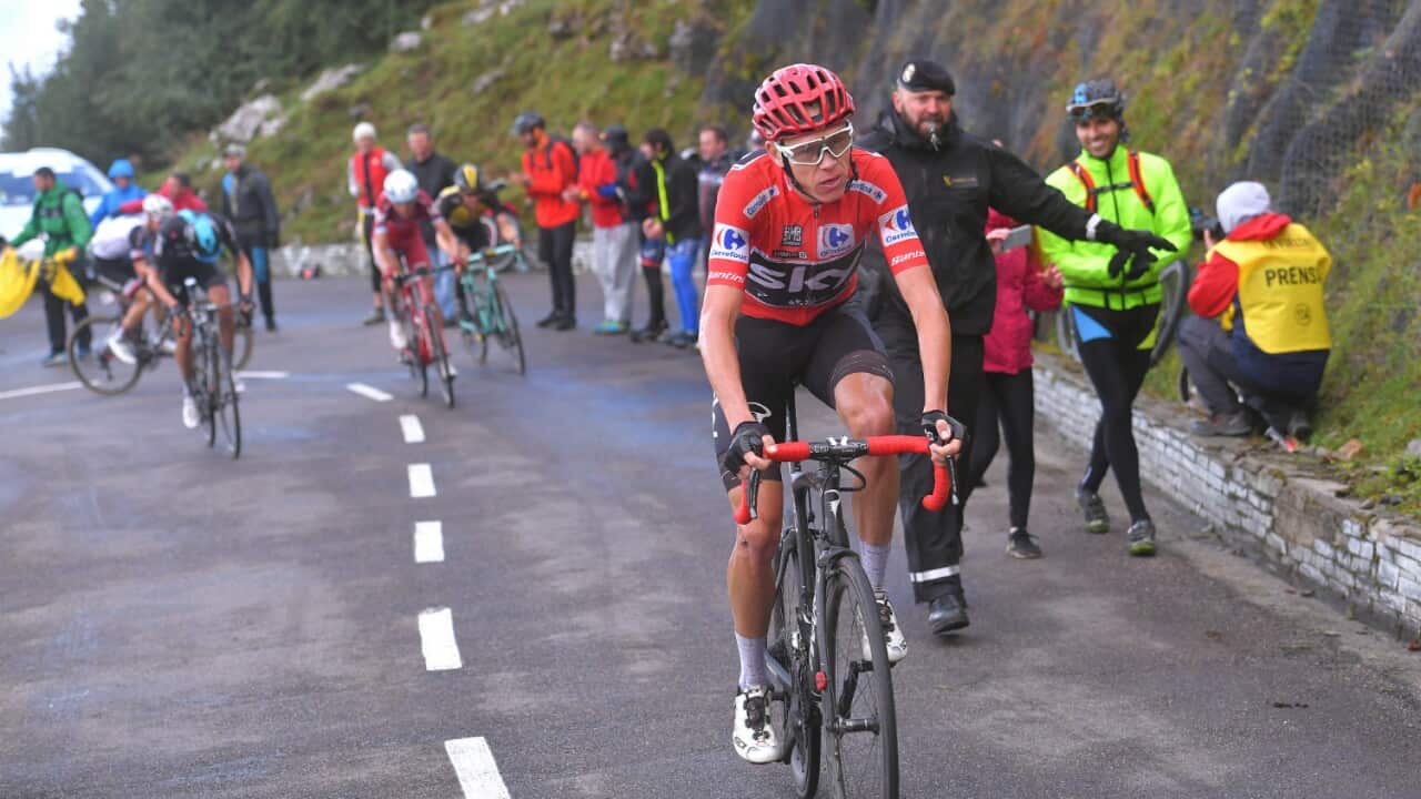 Chris Froome, Team Sky, Vuelta a Espana