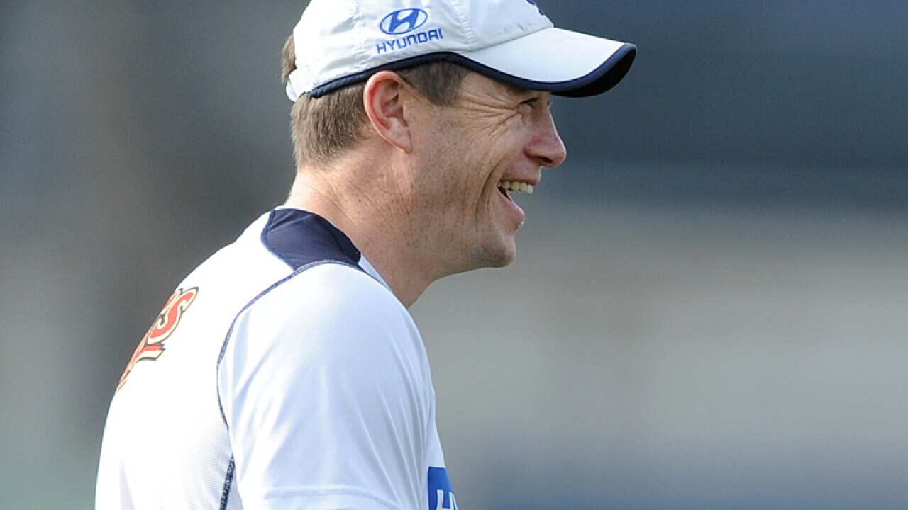 Carlton's interim coach John Barker