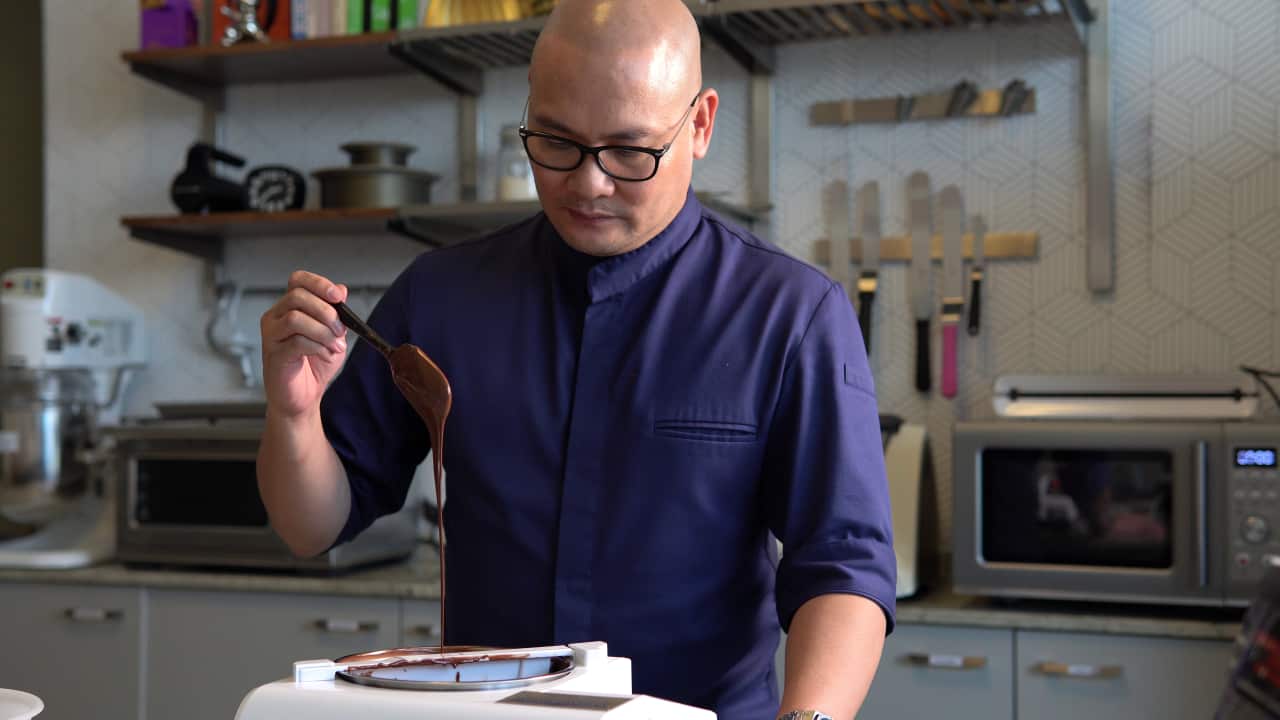 Chef Nouel Catis, creator of viral Dubai chocolate